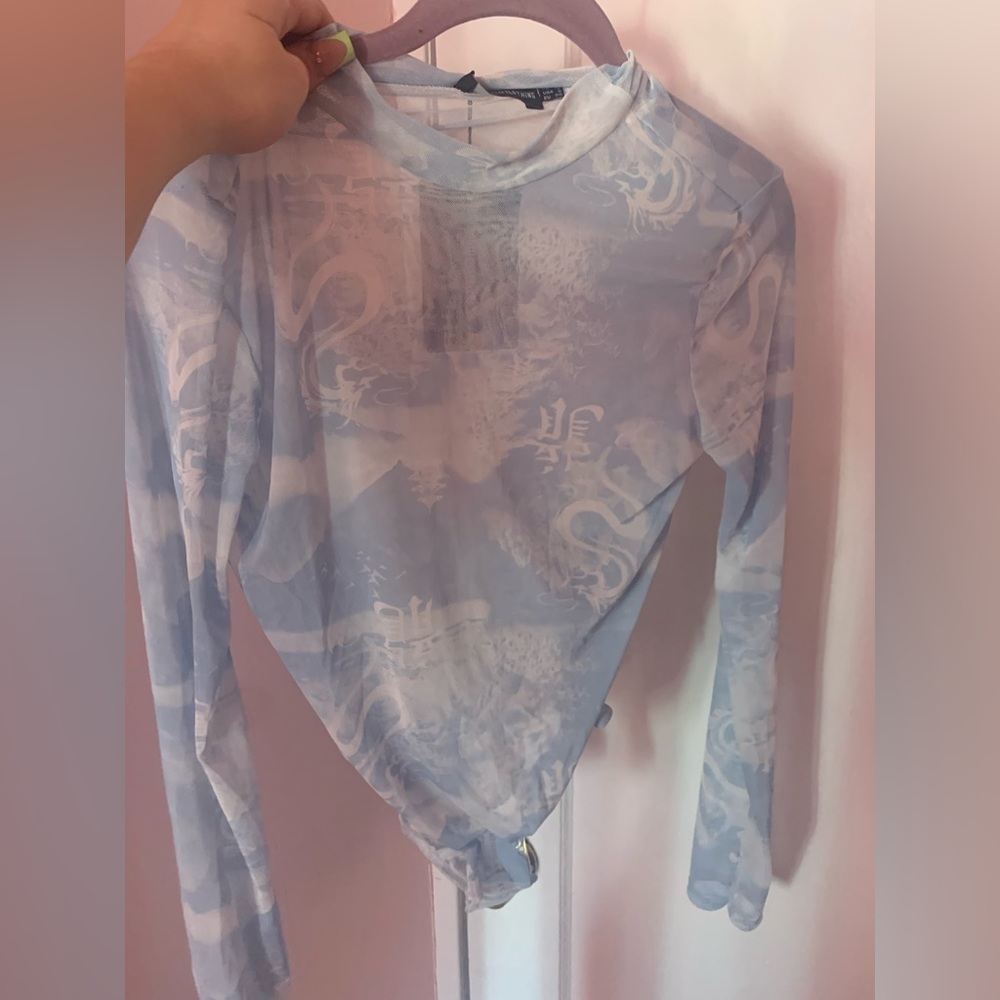Pretty Little Thing Mesh Bodysuit